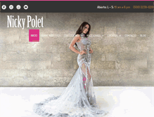 Tablet Screenshot of nickypolet.com
